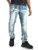 M1763 Adorni Chain Pants - Light Wash