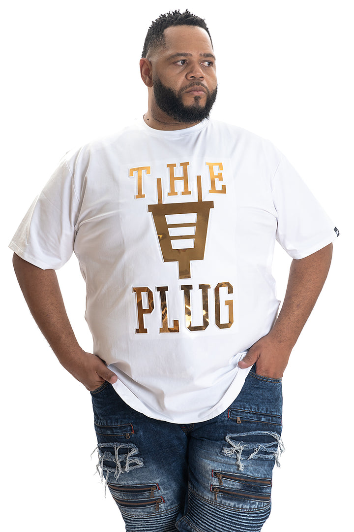 M177 The Plug Tee - White