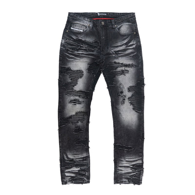 M1781 Prato Jeans - Black Wash