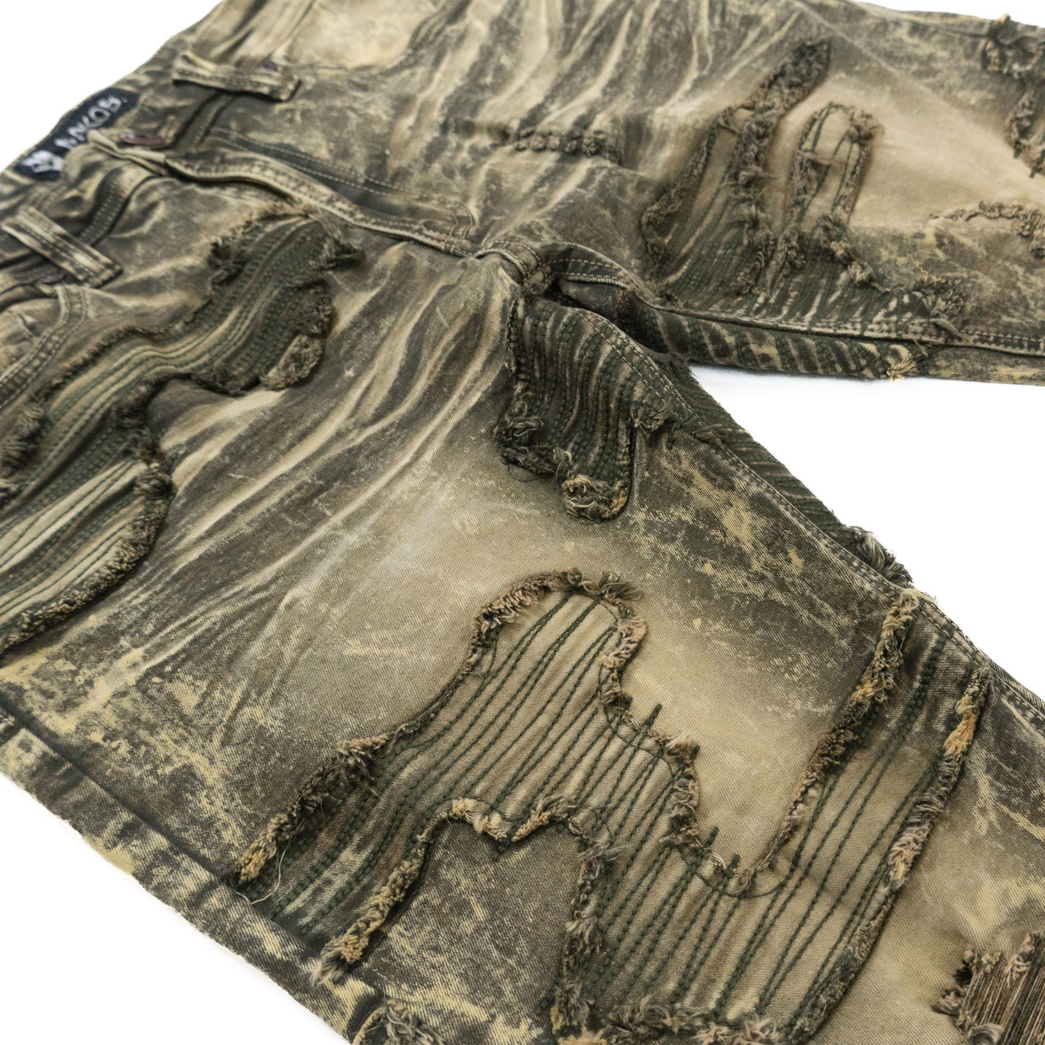 Makobi M1781 Prato Jeans in Olive, view 5