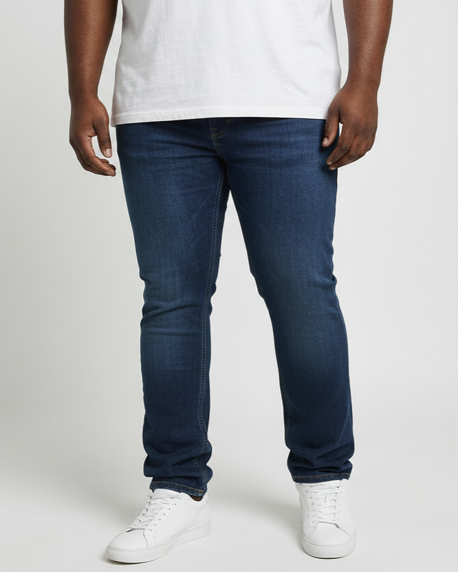 M1818 Premium Raw Denim Jeans - Indigo