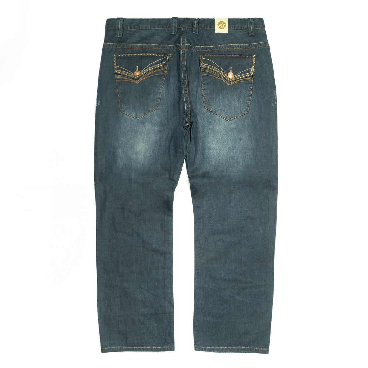 M1826 Makobi Premium Washed Jeans - Dark Wash