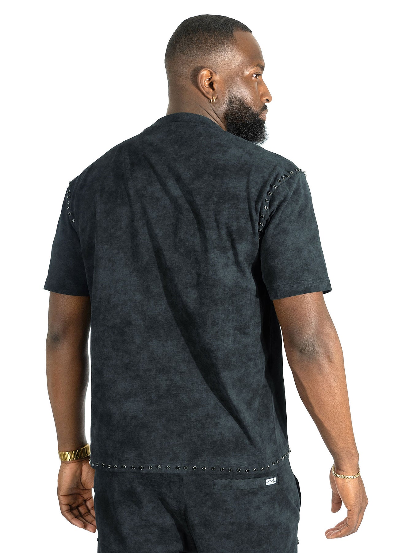 M183 Prada Jersey Short Set - Black