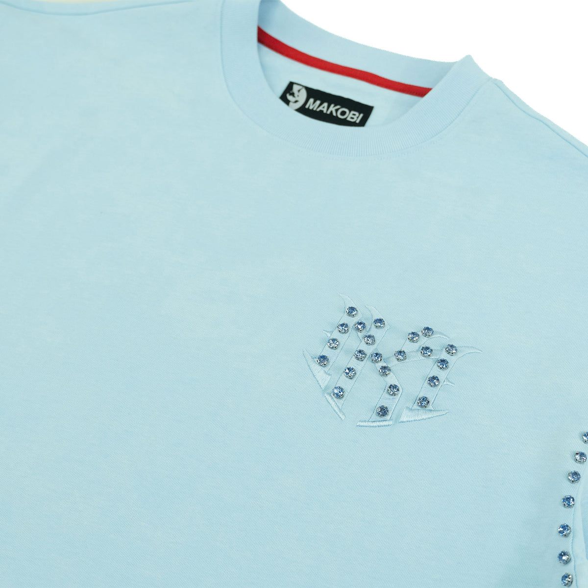 M183 Prada Jersey Short Set - Blue