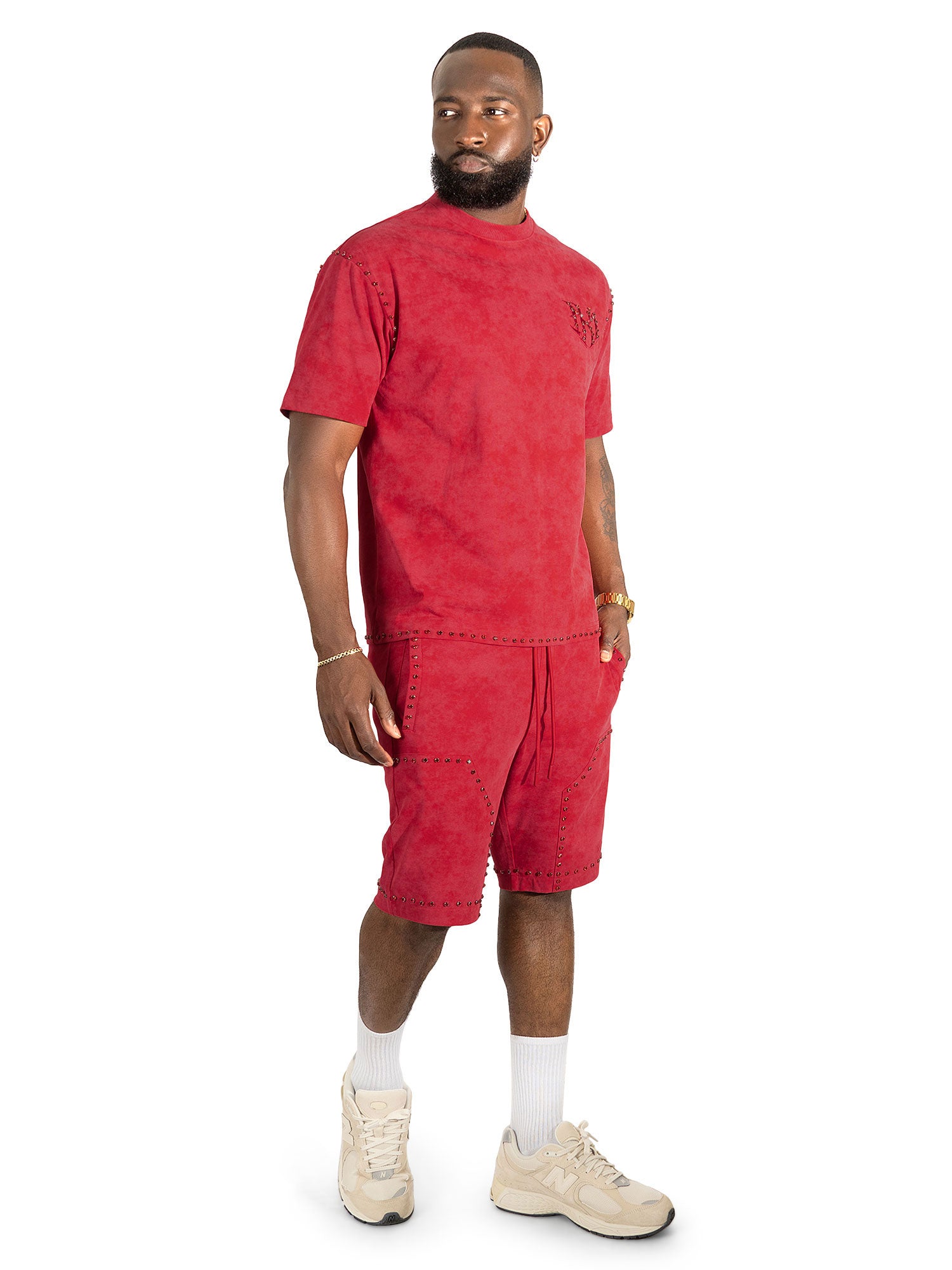 M183 Prada T-shirt  - Red