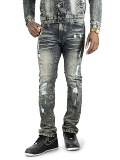 M1900 Prego Jeans - Black Wash