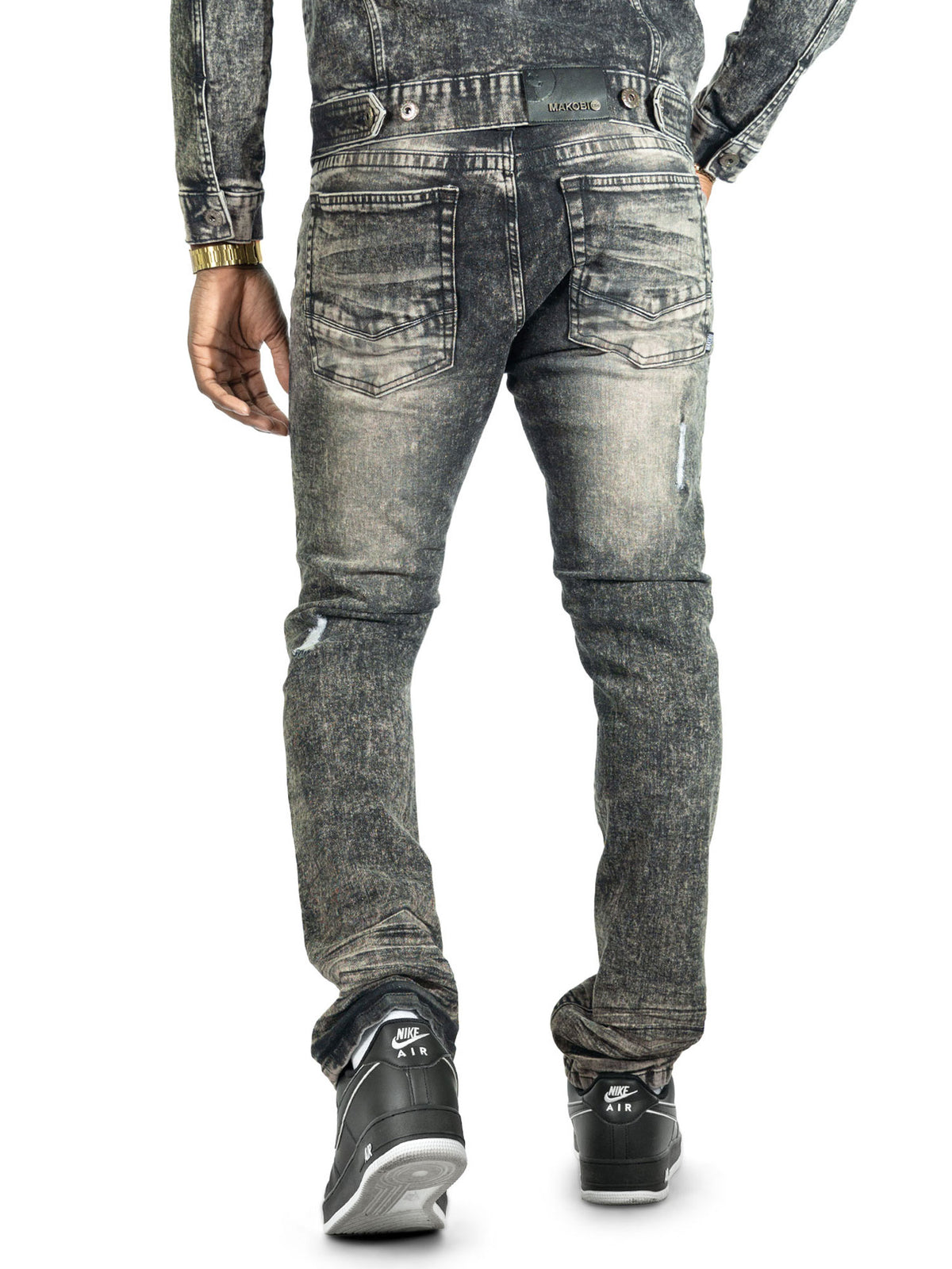M1900 Prego Jeans - Black Wash