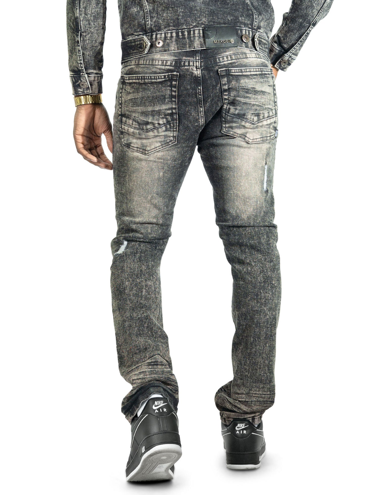M1900 Prego Jeans - Black Wash