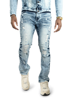 M1900 Prego Jeans - Light Wash