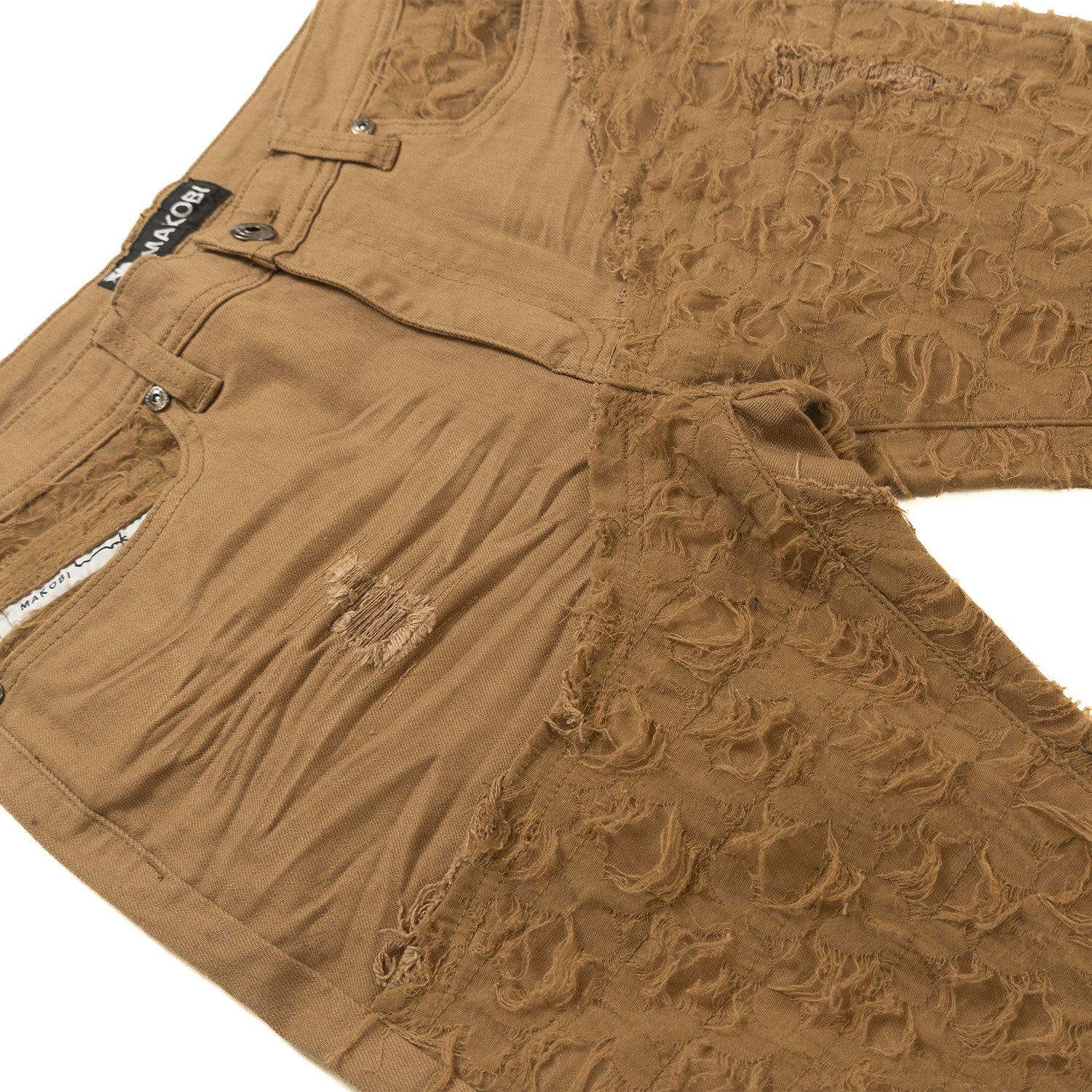 Makobi M1906 Bellagio Jeans in Mocha, view 4