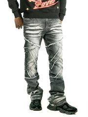 M1908 Veneta Stacked Jeans - Black