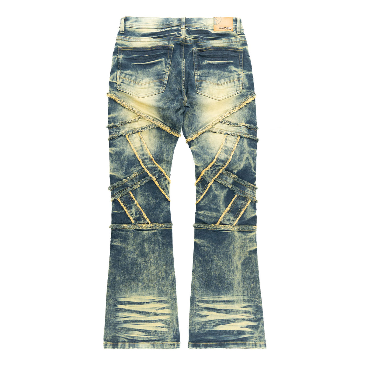 M1908 Veneta Stacked Jeans - Dark Wash