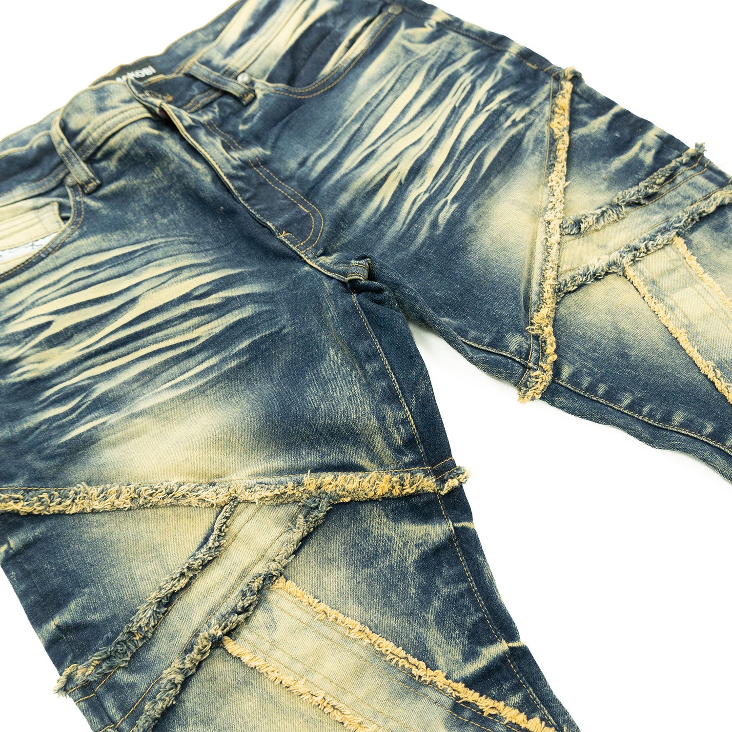 M1908 Veneta Stacked Jeans - Dark Wash