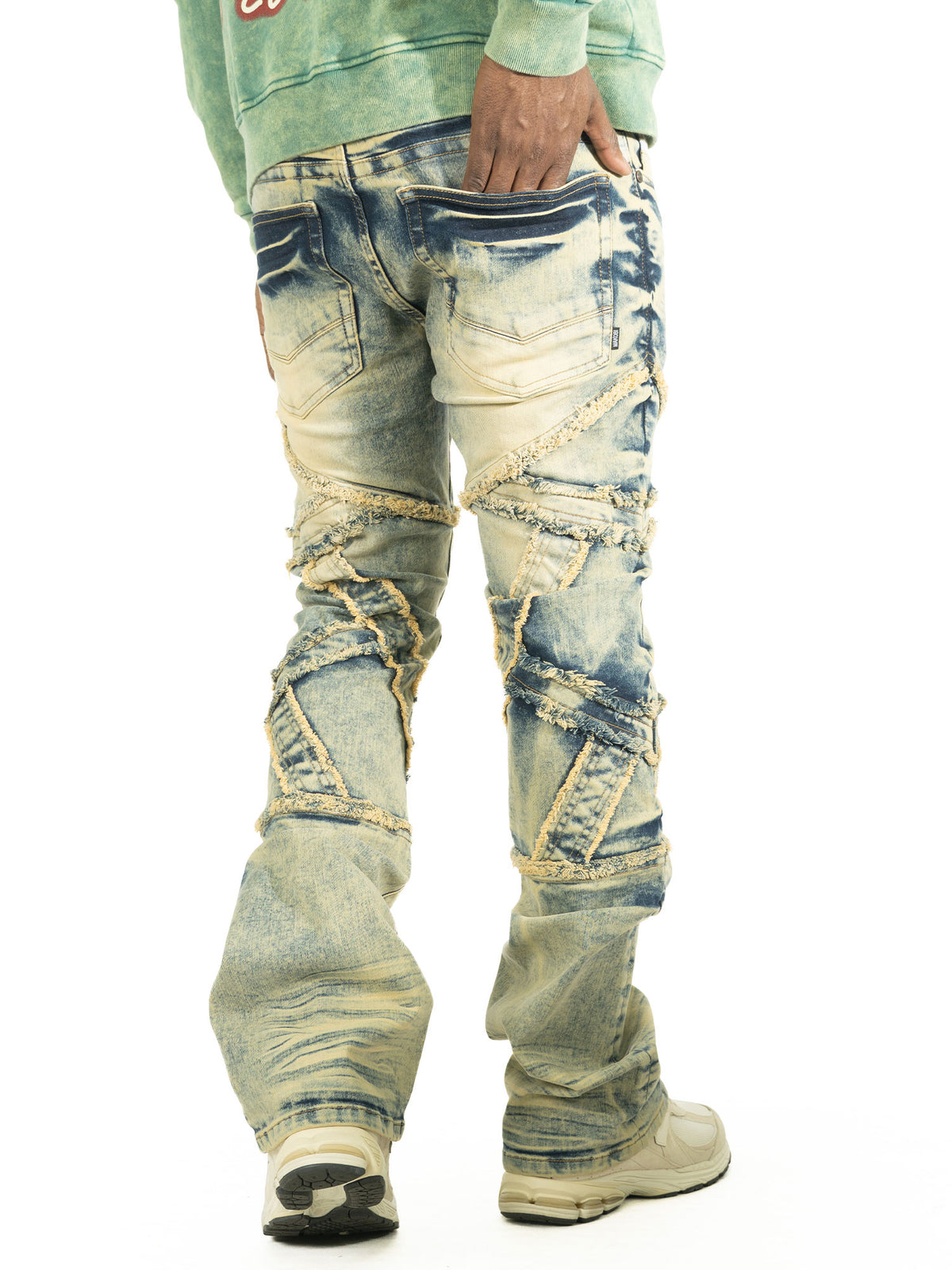 M1908 Veneta Stacked Jeans - Dirt