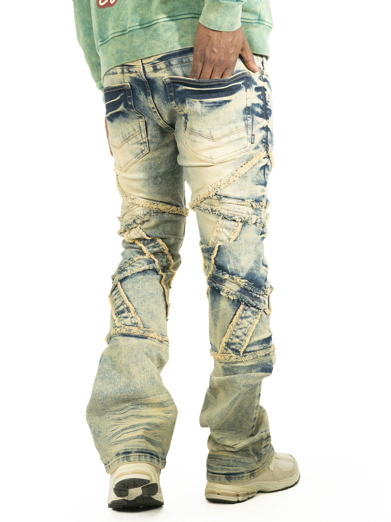 M1908 Veneta Stacked Jeans - Dirt