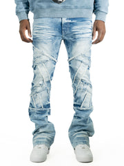 M1908 Veneta Stacked Jeans - Light Wash