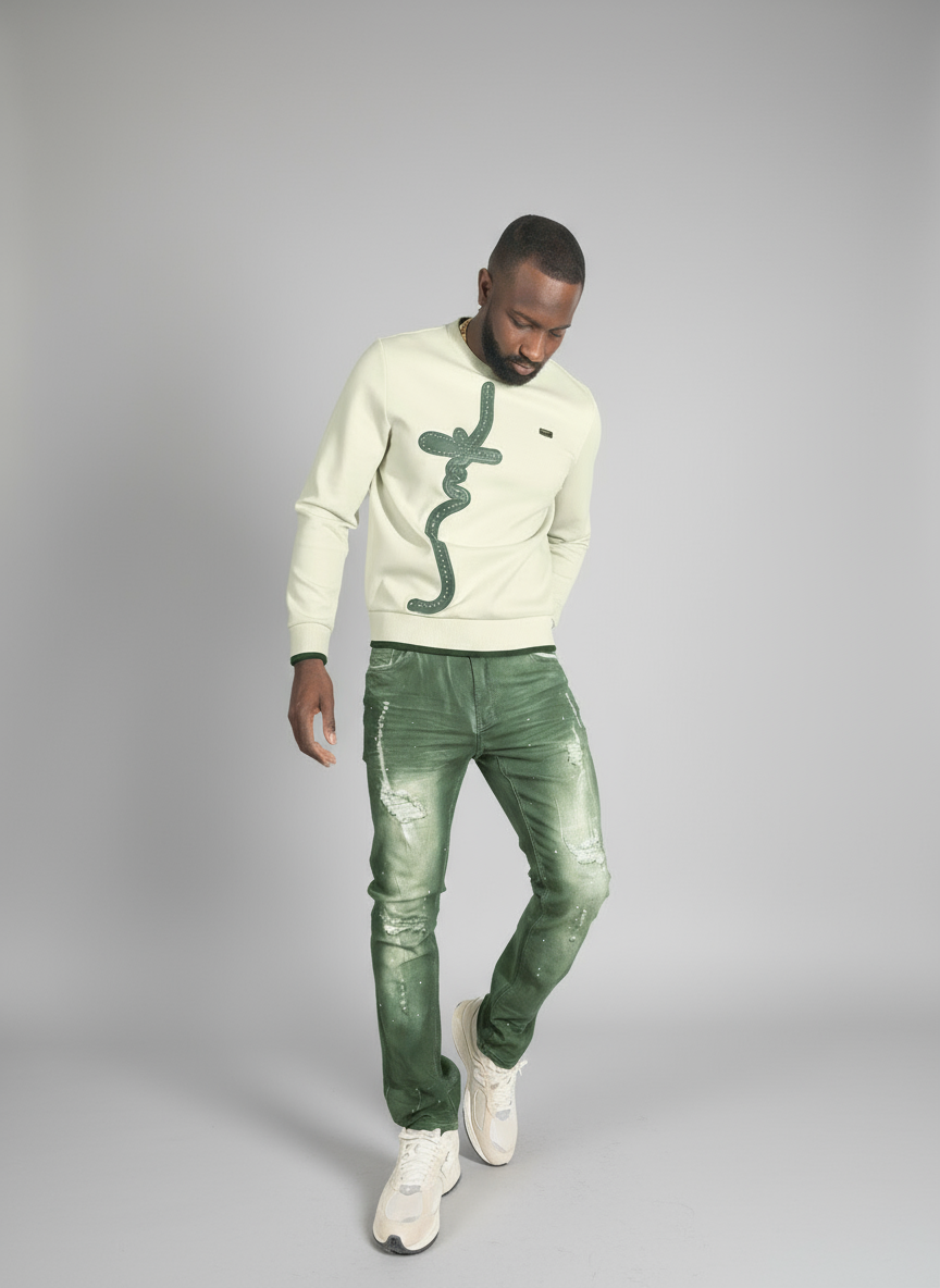 Makobi M1918 Lorenzino Pants in Olive, view 9
