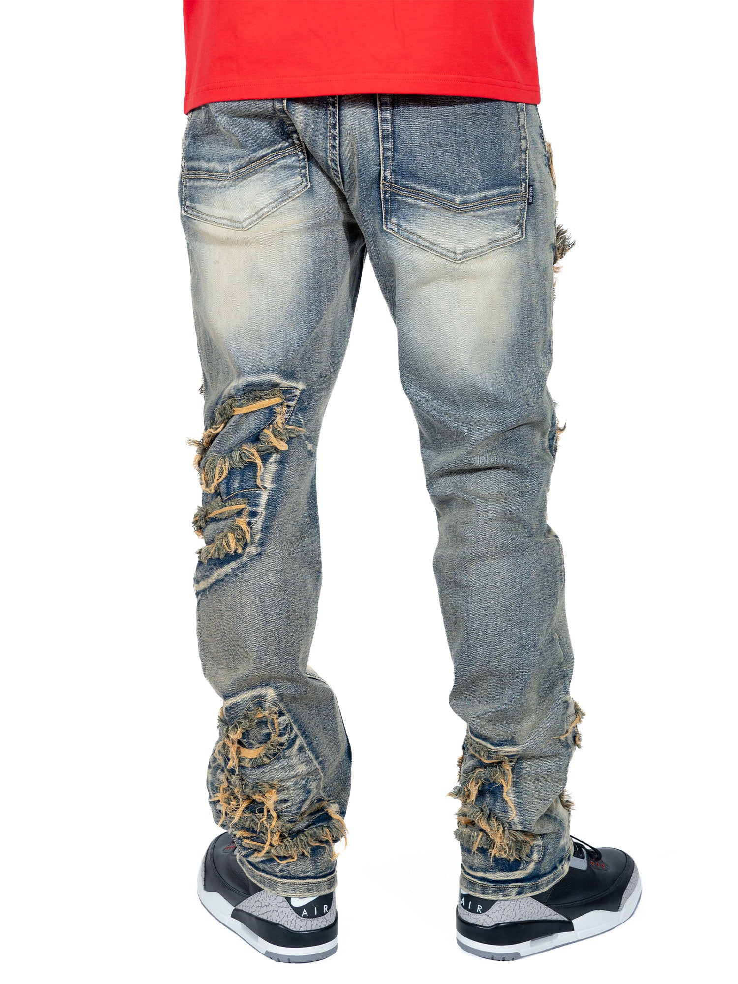 Makobi M1922 Sorrento Jeans in Dirt, view 2