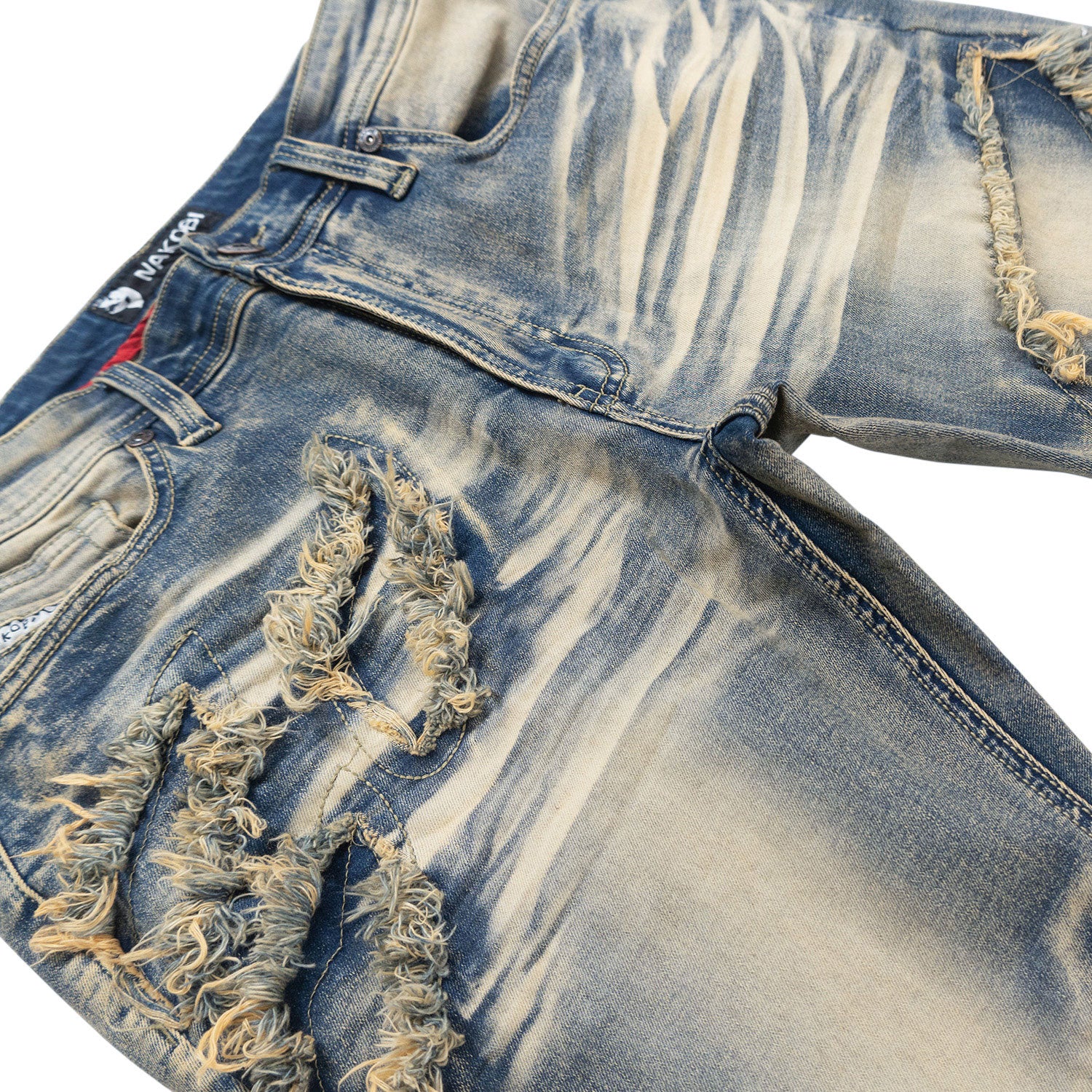 Makobi M1922 Sorrento Jeans in Dirt, view 5