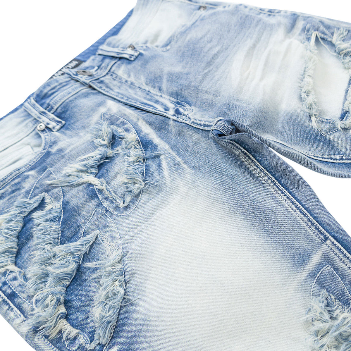 Makobi M1922 Sorrento Jeans in Light Wash, view 5