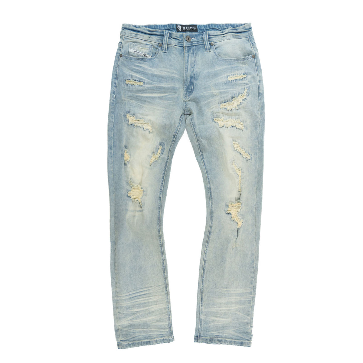 Makobi M1934 Romano Jeans in Light Wash