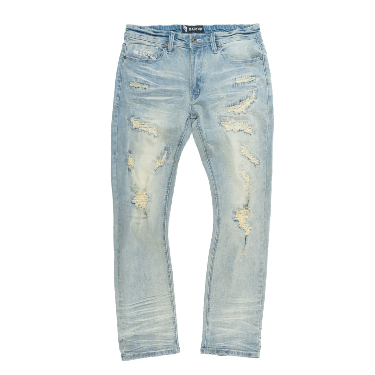 Makobi M1934 Romano Jeans in Light Wash