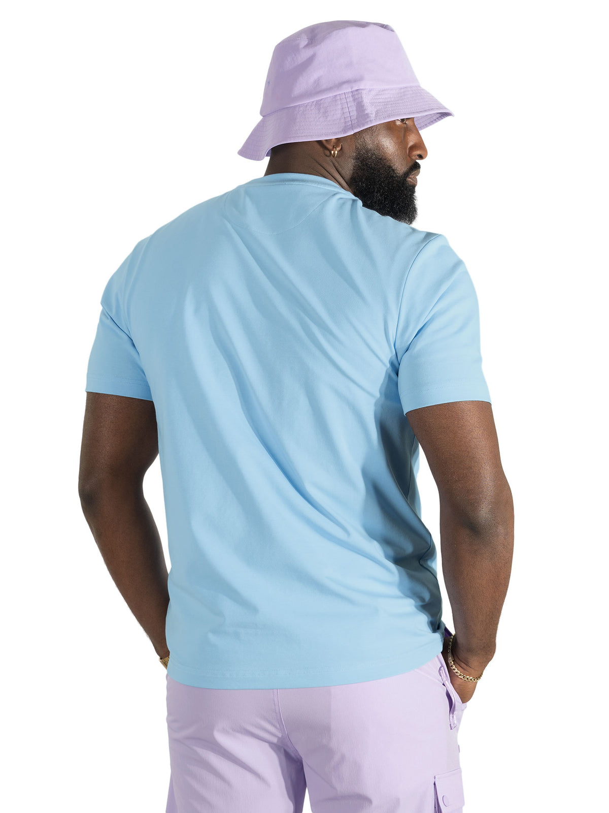 M193 Bianco Medusa T-shirt - Light Blue