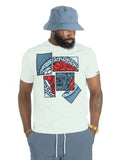 M193 Bianco Medusa T-shirt - White Blue