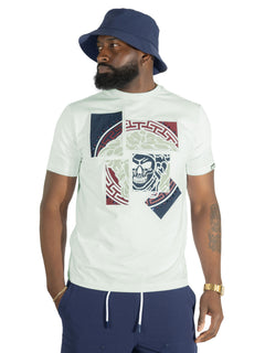 M193 Bianco Medusa T-shirt - White Navy