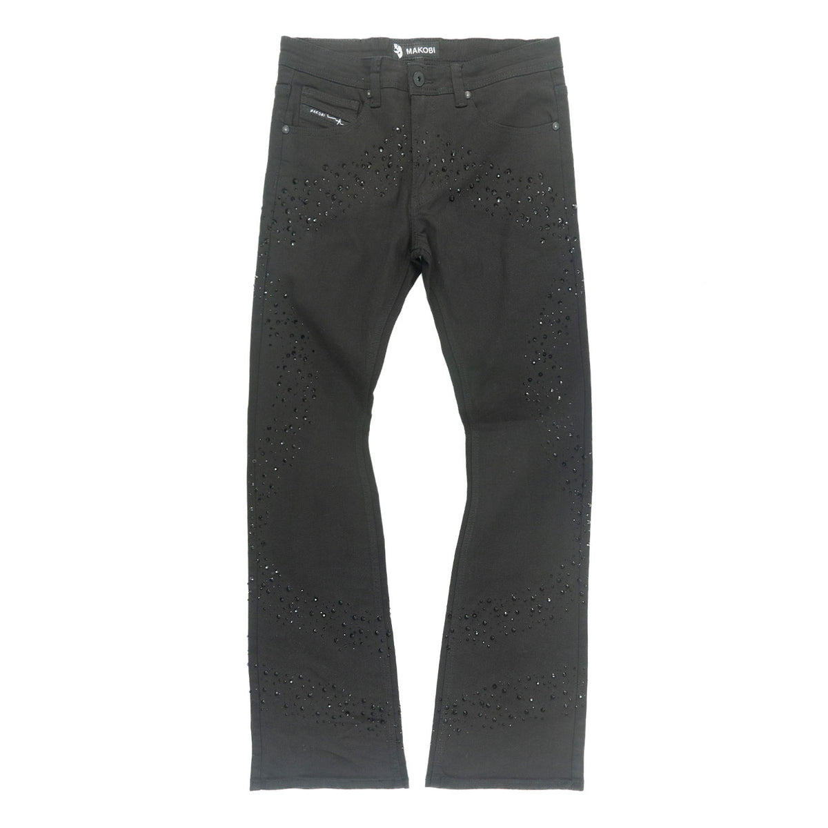Makobi M1943 Romani Jeans in Black, view 4