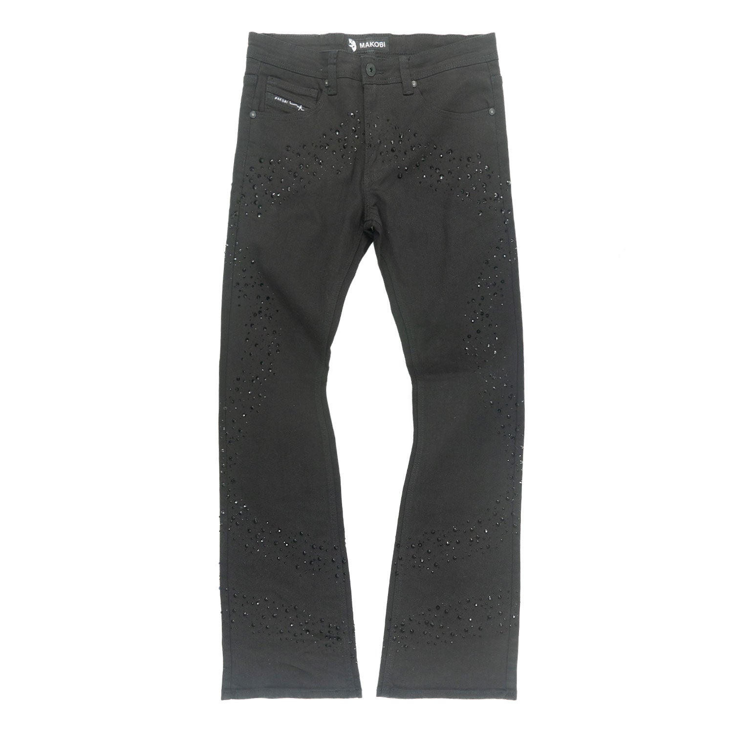 Makobi M1943 Romani Jeans in Black, view 4