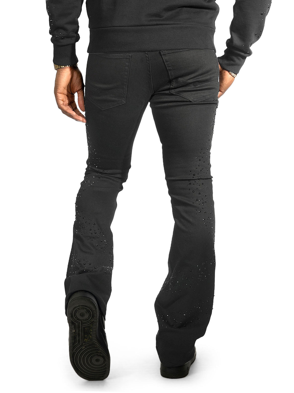 Makobi M1943 Romani Jeans in Black, view 2