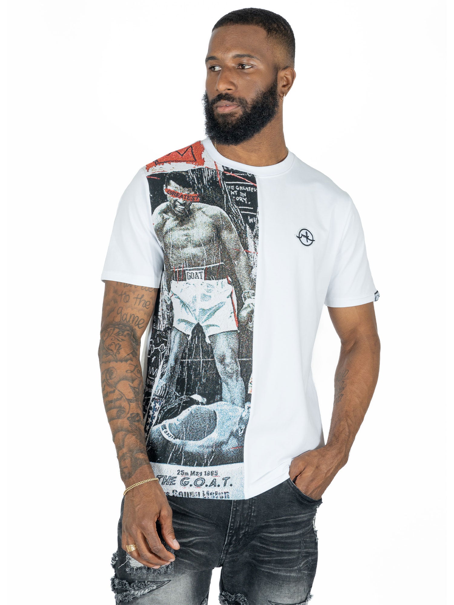 M194 Makobi Mohadi Tee - White