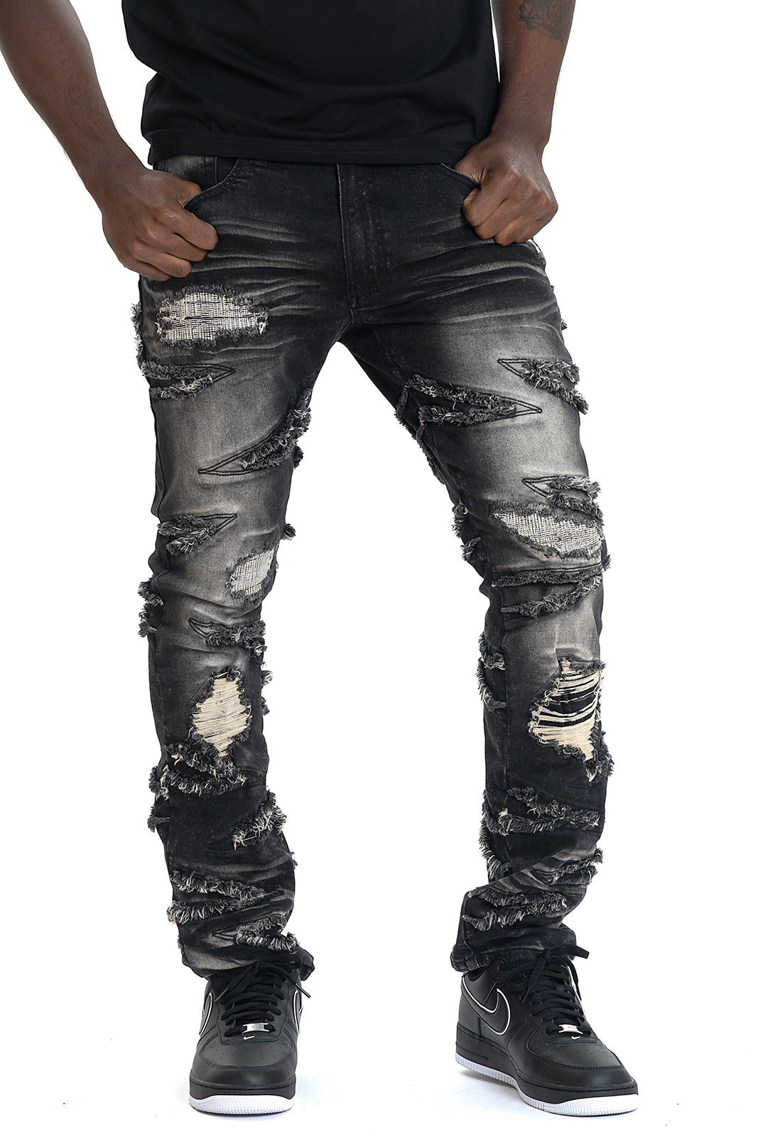M1956 Lombardi Jeans - Black Wash