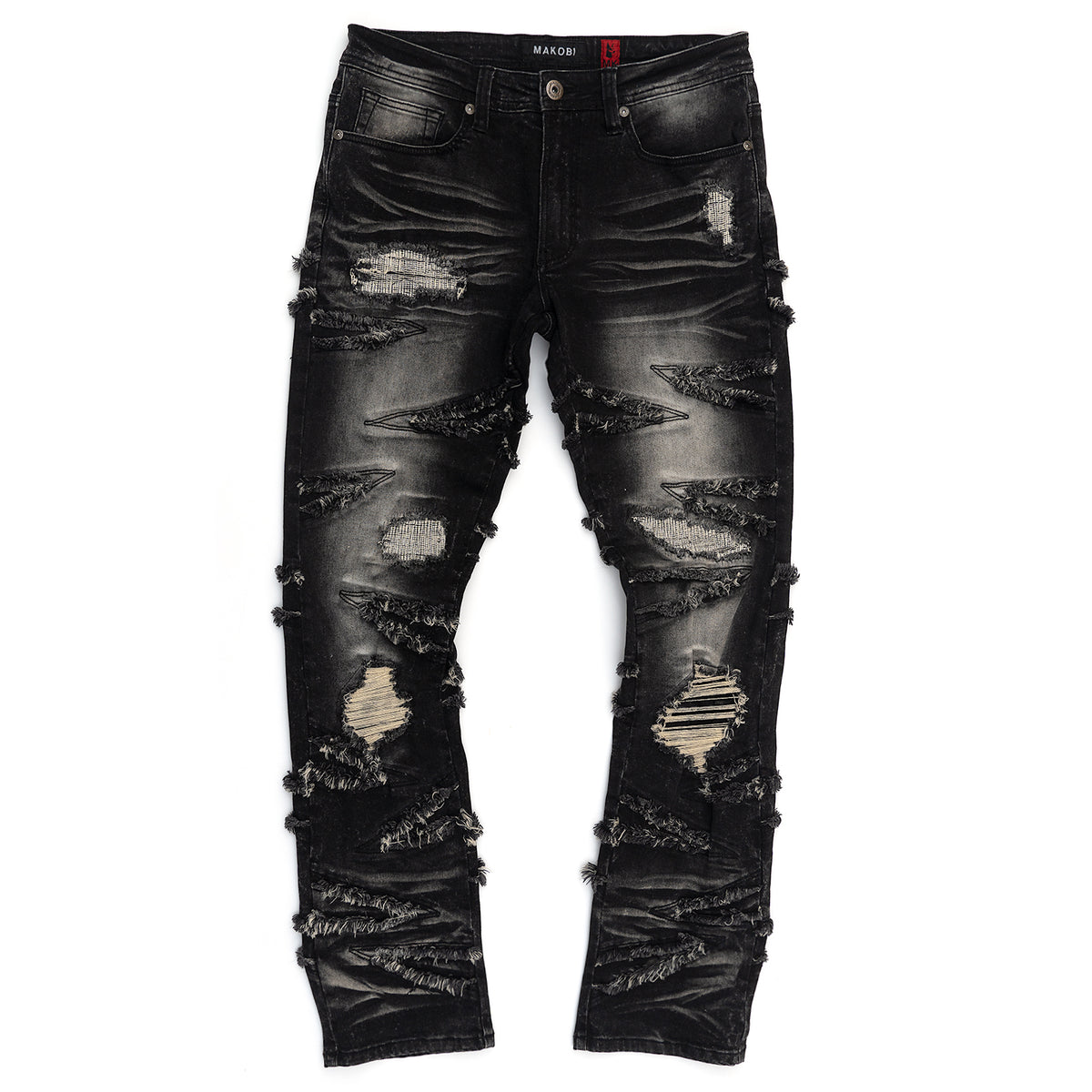Makobi M1956 Lombardi Jeans in Black Wash