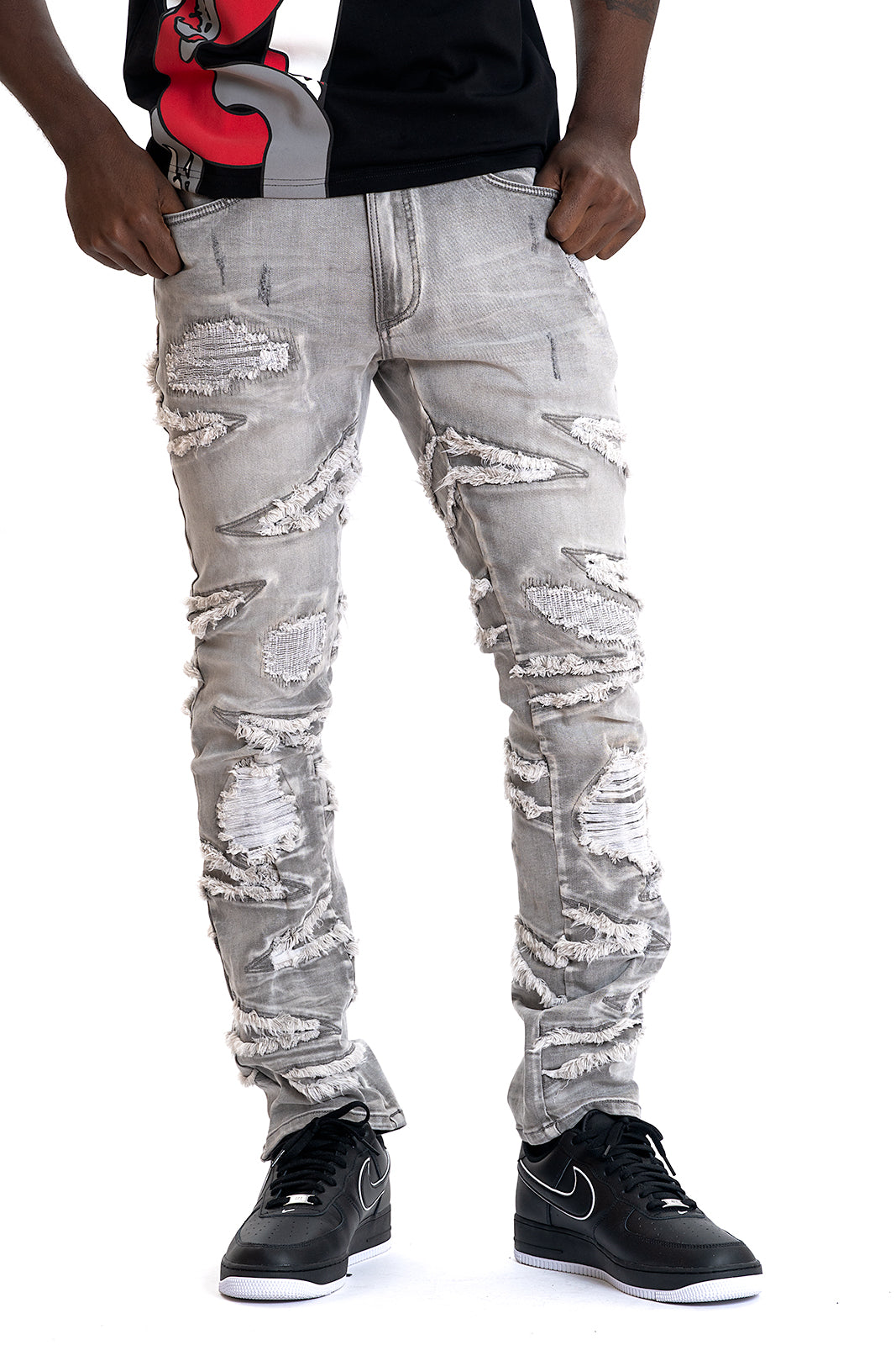 M1956 Lombardi Jeans - Gray