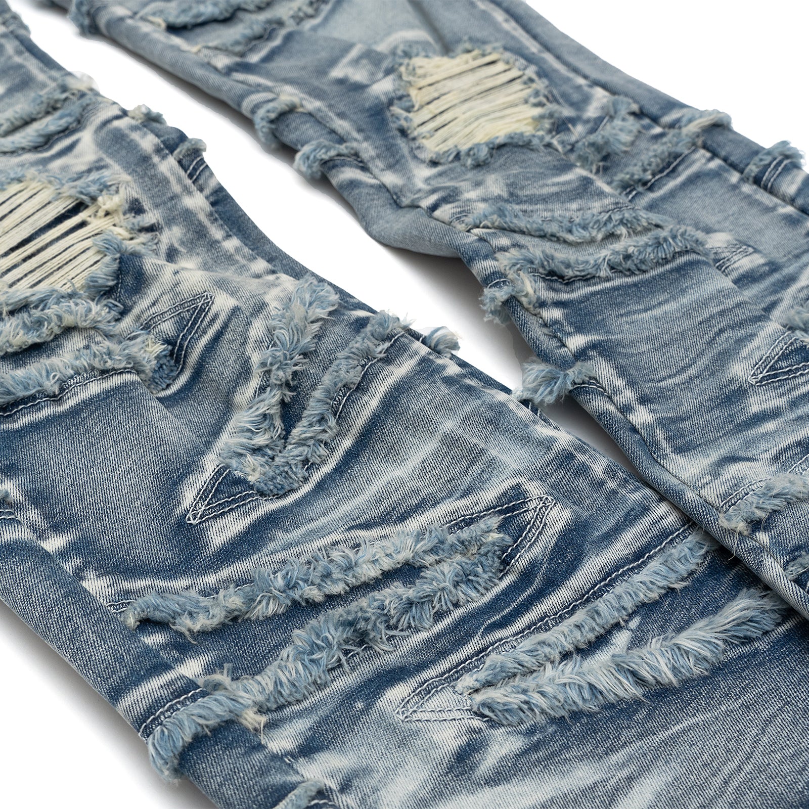 Makobi M1956 Lombardi Jeans in Light Wash, view 5