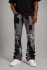 M1958 Prego Twill Stacked Pants - Black