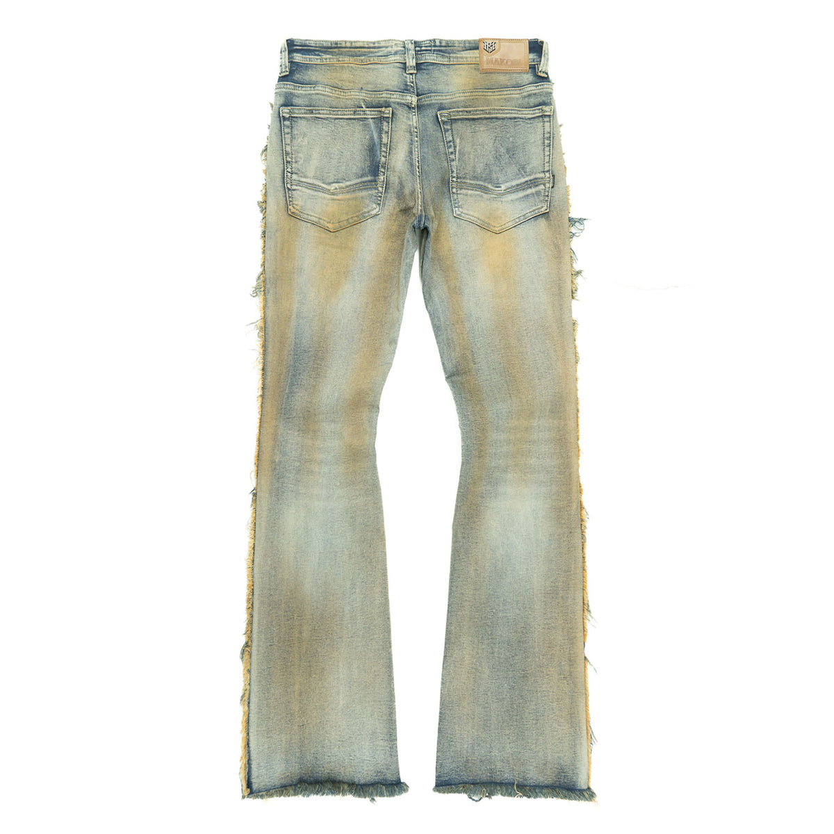 Makobi M1959 Tesoro Stacked Jeans in Dirt, view 6