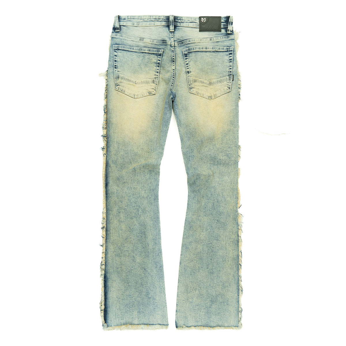 Makobi M1959 Tesoro Stacked Jeans in Blue, view 6