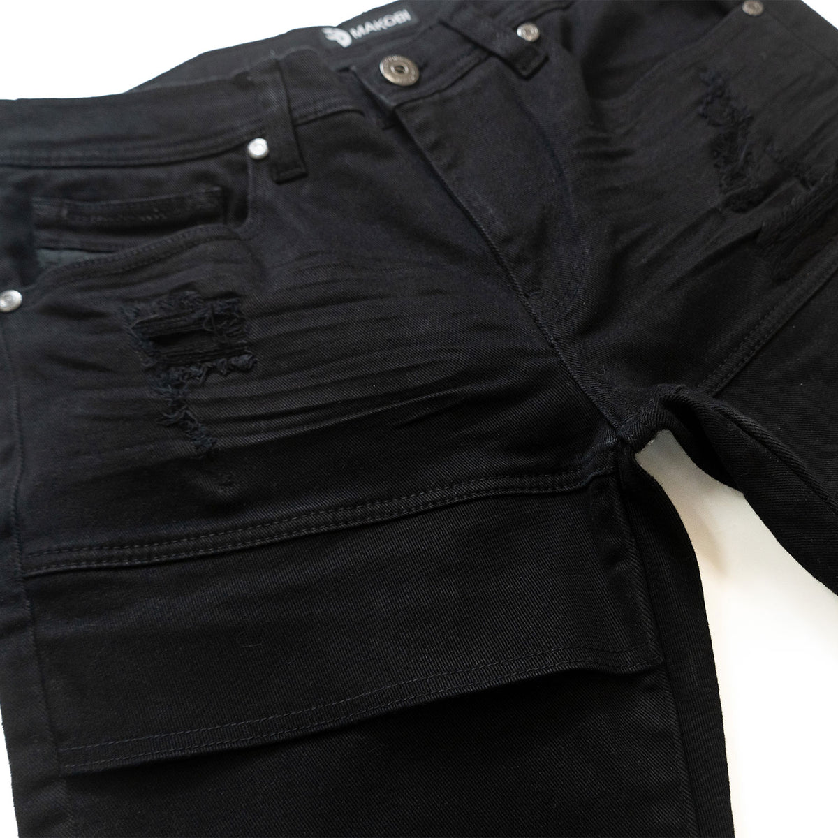 Makobi M1965 Bruno Pants in Black, view 5