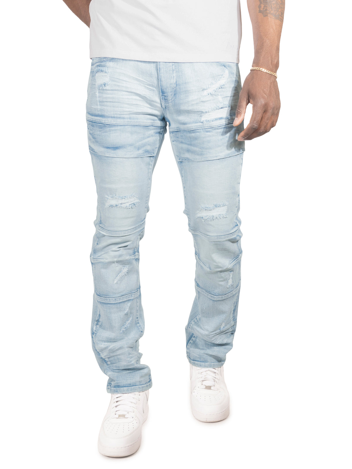 Makobi M1965 Bruno Pants in Light Wash