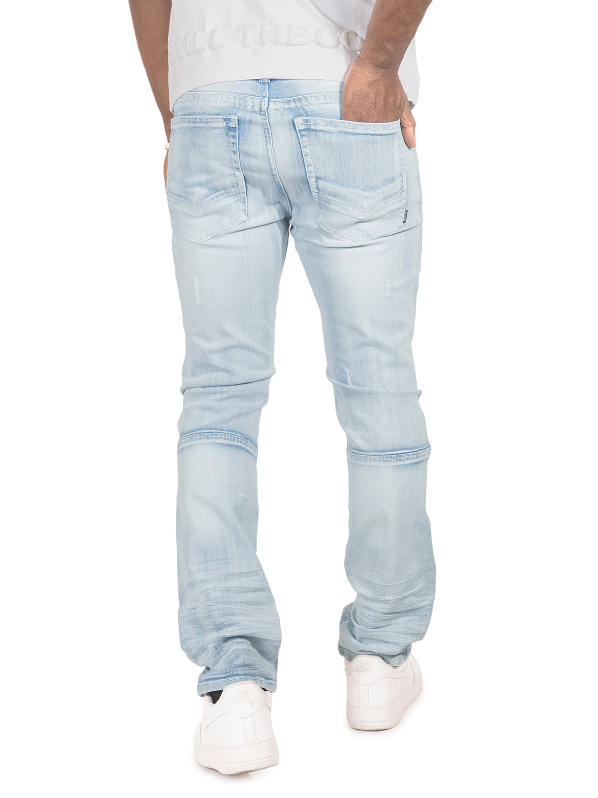 Makobi M1965 Bruno Pants in Light Wash, view 2