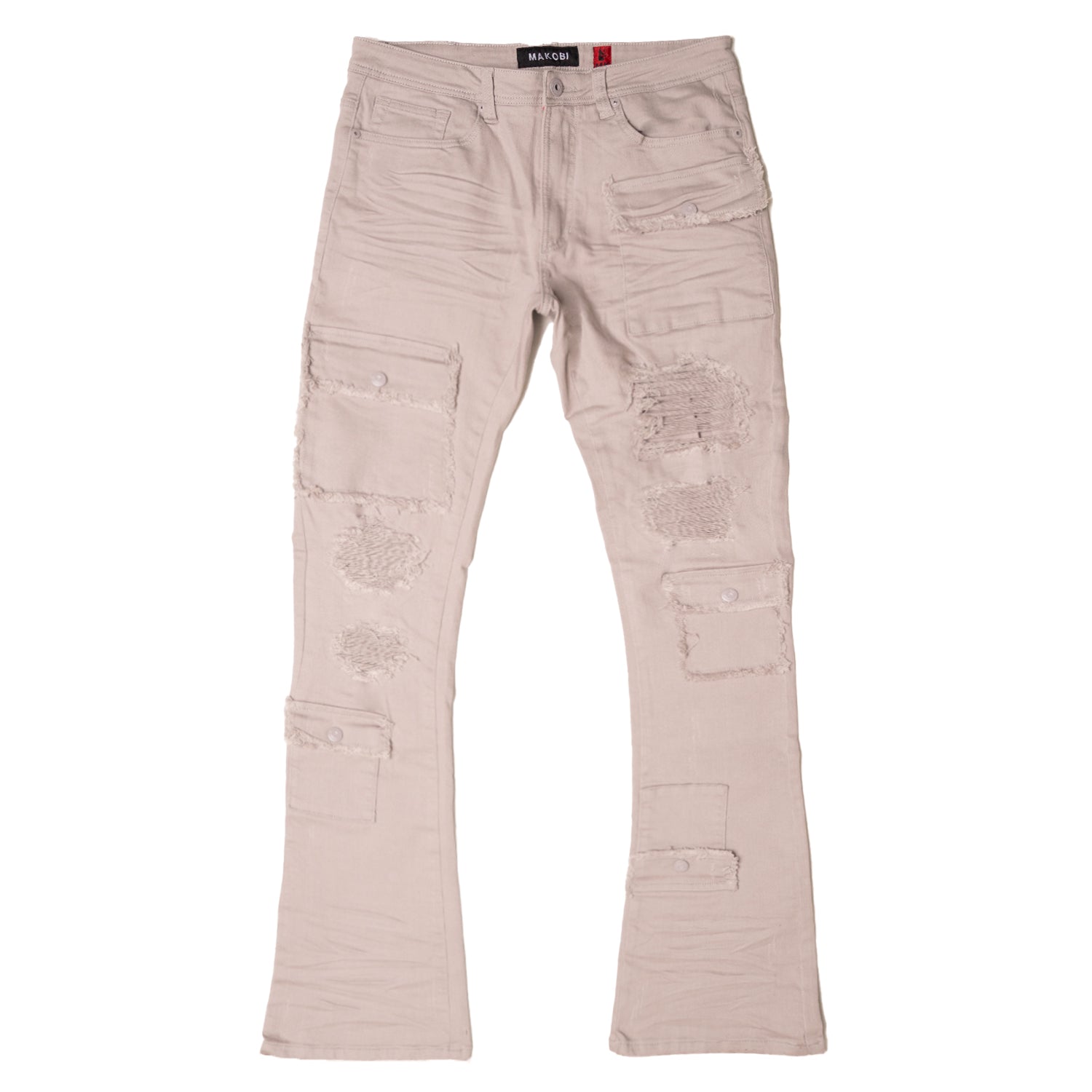 M1968 Cesare Stacked Jeans - Gray