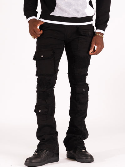 M1968 Cesare Stacked Jeans - Black