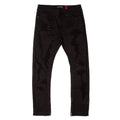 Makobi M1973 Danielli 34" Semi Stacked Jeans- Jet black