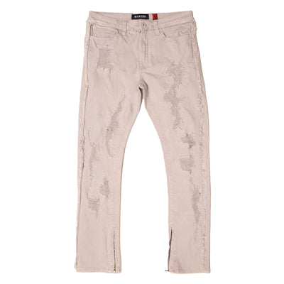 M1973 Danielli 34" Semi Stacked Jeans - Gray