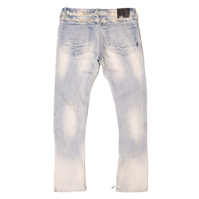 M1973 Danielli 34" Semi Stacked Jeans - Light Wash