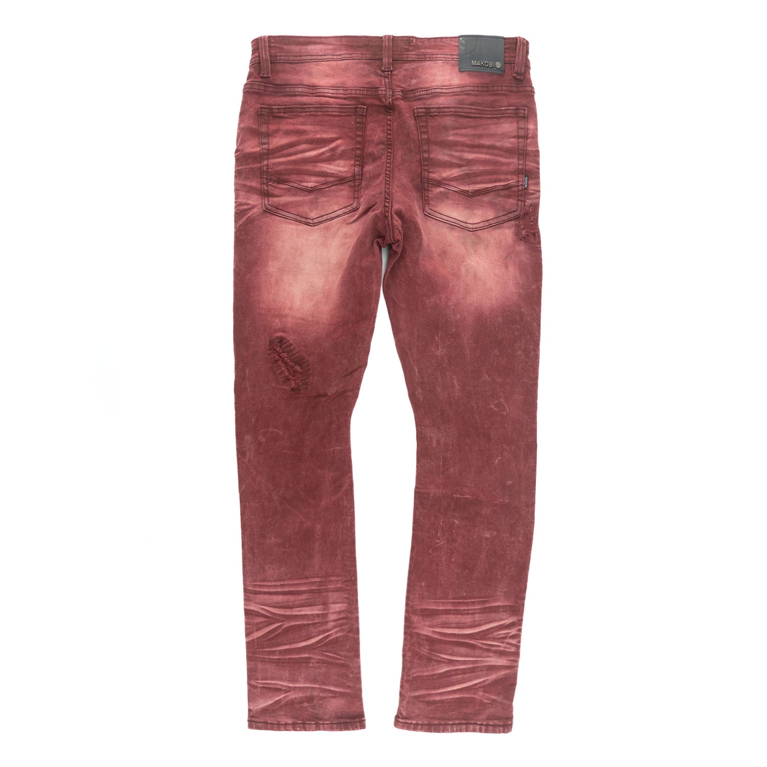 M1975 Lorenzo Jeans - Burgundy