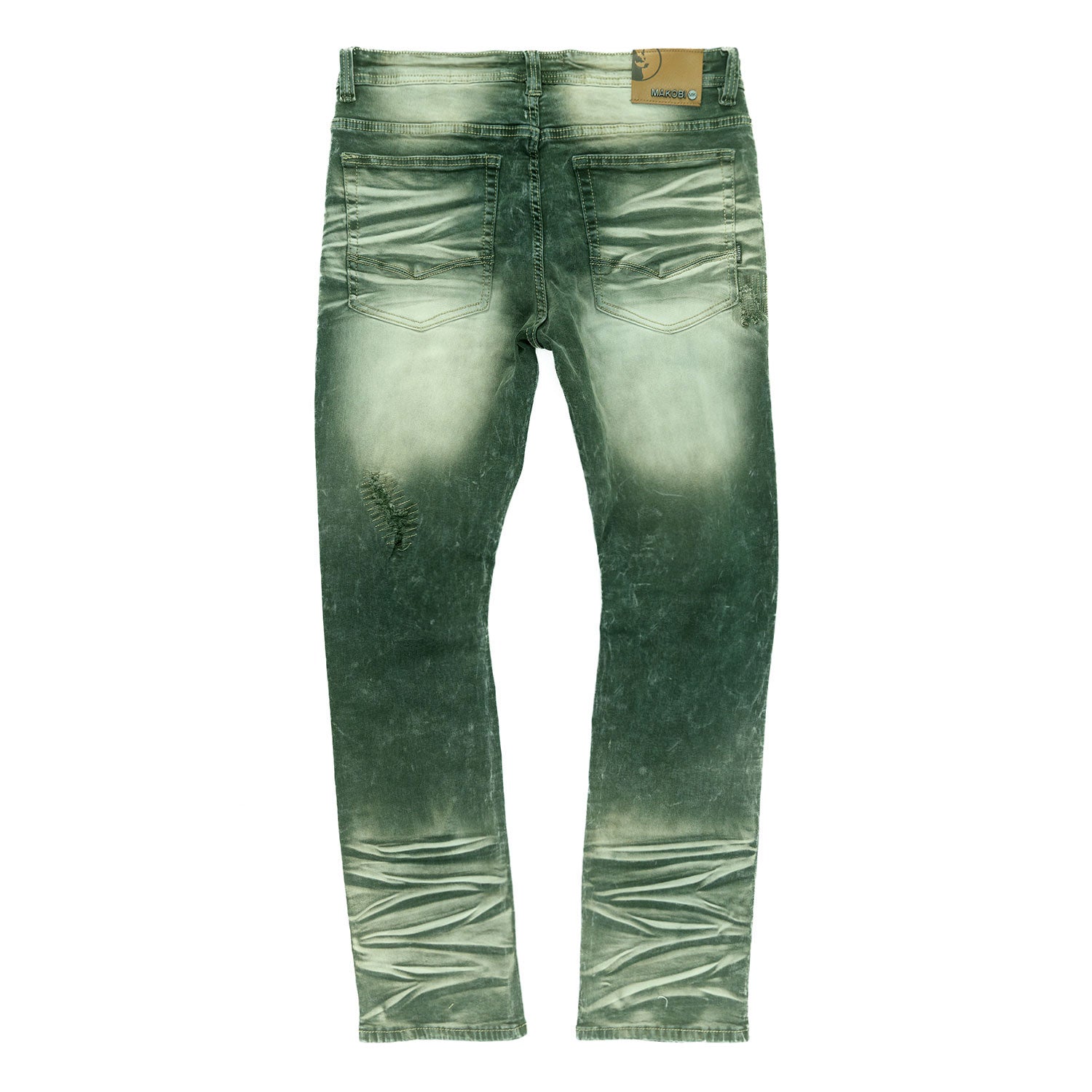 Makobi M1975 Lorenzo Jeans in Green, view 5